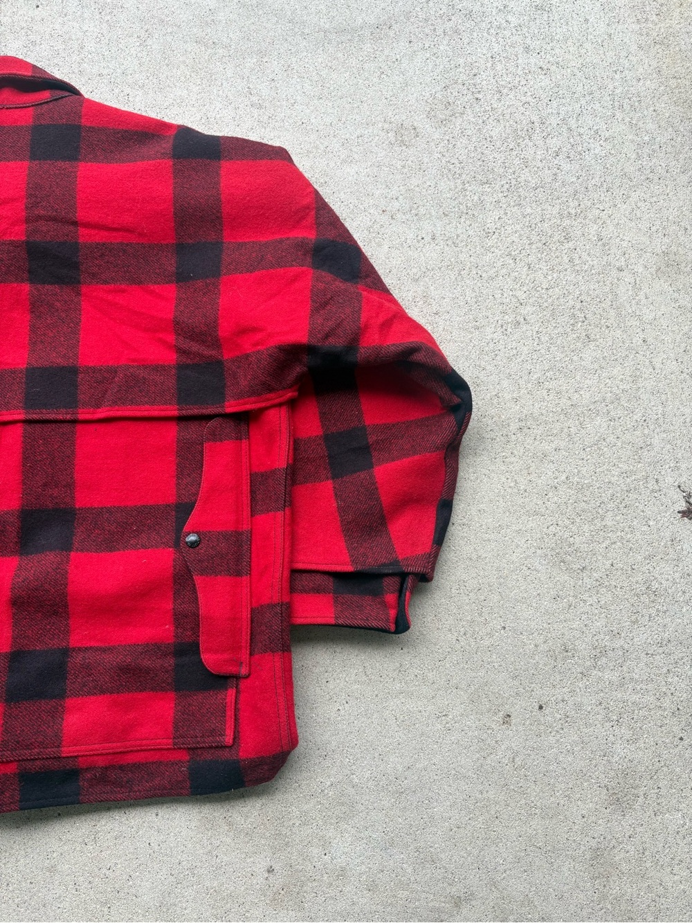 Vintage Filson Double Mackinaw Cruiser Wool Jacket USA Buffalo Plaid Mens XL - Picture 10 of 13